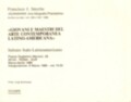 [Invitación "Giovani e maestri del arte contemporanea latino-americana"]